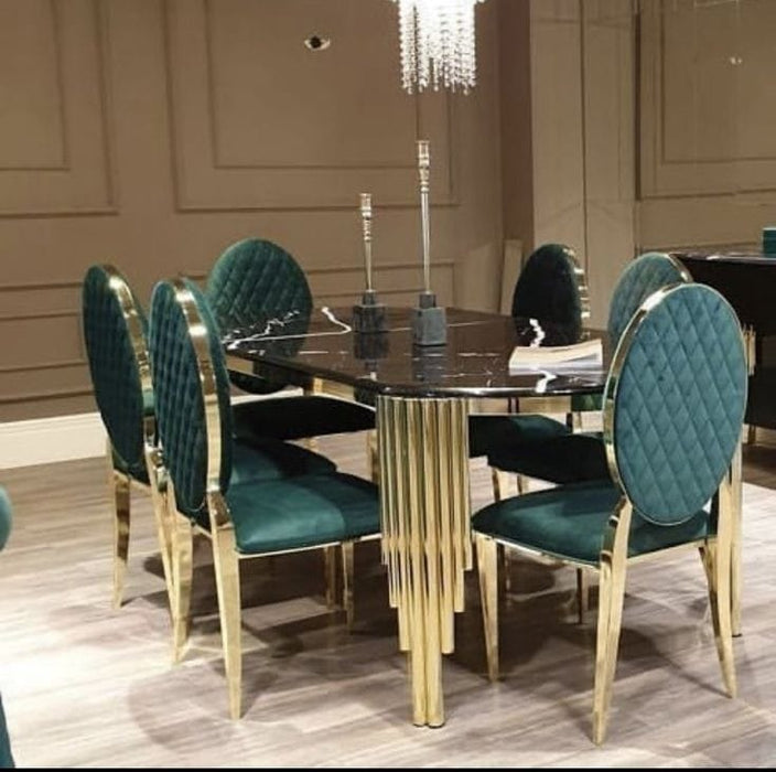 Dining Table With 6 Chairs 72*30*36