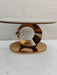 Golden Moon Oval Centre Table