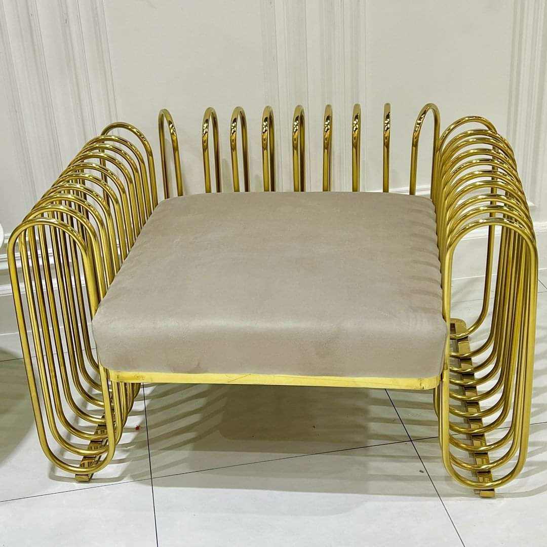 Stainless Steel Sofa chair 32*26*27