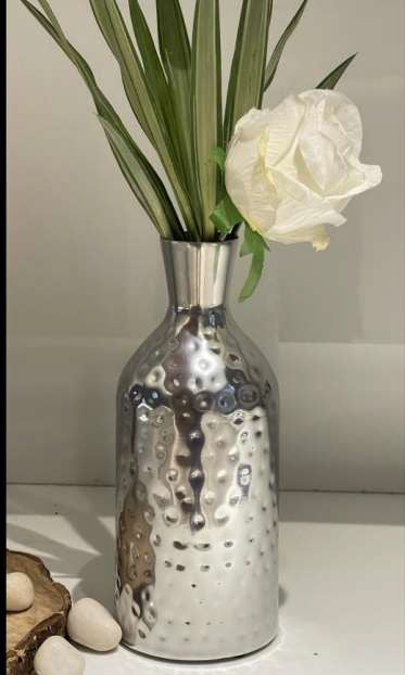 Silver Color Vase 5*11