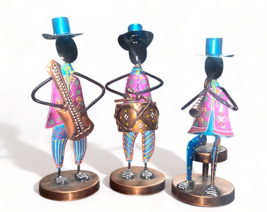 Musician Men Table Decor 7*7*11