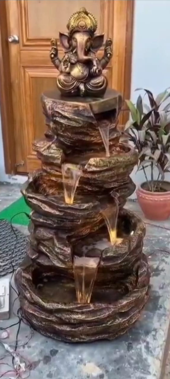 Fibre Ganesh Fountain 48*28*25