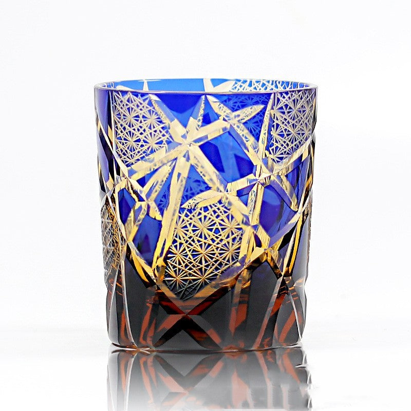 🎁 Carved Lead-free Crystal Glass Whisky Tumbler (100% off)