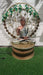Polyresin Buddha Statue With Metal Flower Stand 29*23*15