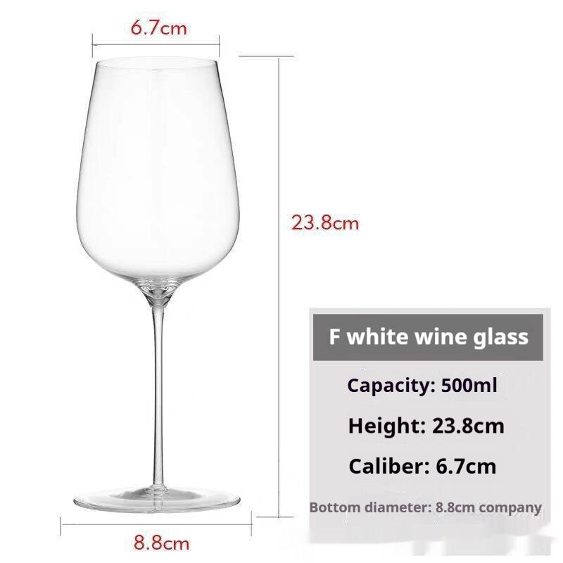 Jingxiang Red Wine Cup Home Crystal Glass Hump Goblet European Style Good-looking Burgundy Wine Glass