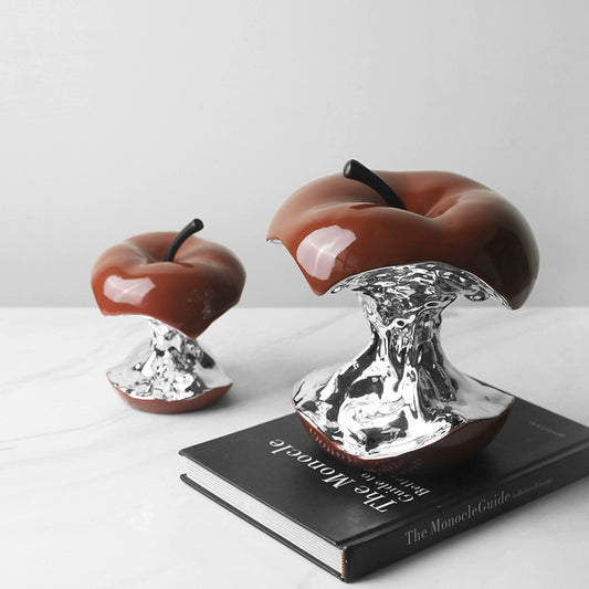 Modern Abstract Art Resin Electroplating Ornaments