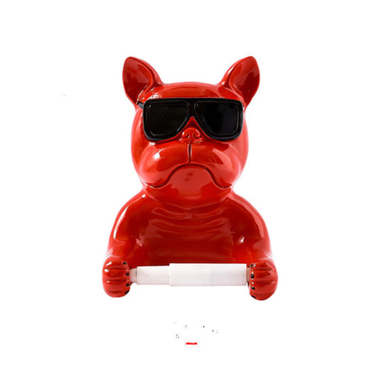 🎁 Animal Tissue Box Statue Figurine Hanging Toilet Paper Holder (100% off)