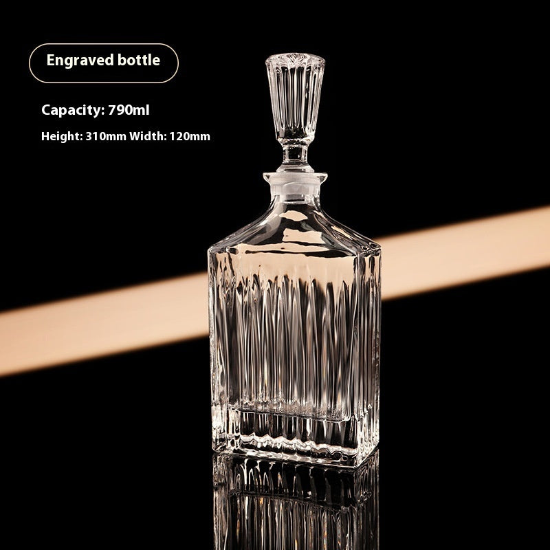 Crystal Glass Wine Set Liquor Divider Wine Pot Storage Bottle