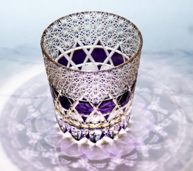 🎁 Carved Lead-free Crystal Glass Whisky Tumbler (100% off)
