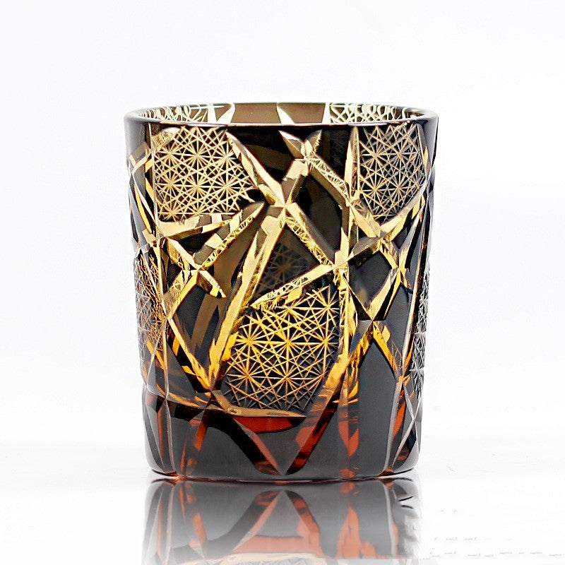 🎁 Carved Lead-free Crystal Glass Whisky Tumbler (100% off)