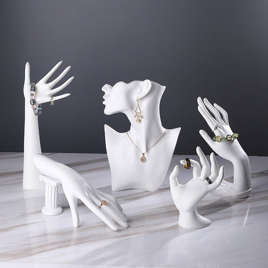 🎁 String Holder Jewelry Rack Earrings Display Stand Hanging Bracelet Ring Setting Jewelry Shelf (100% off)
