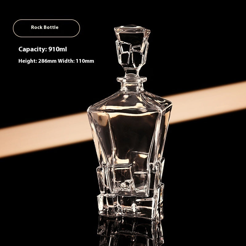 Crystal Glass Wine Set Liquor Divider Wine Pot Storage Bottle