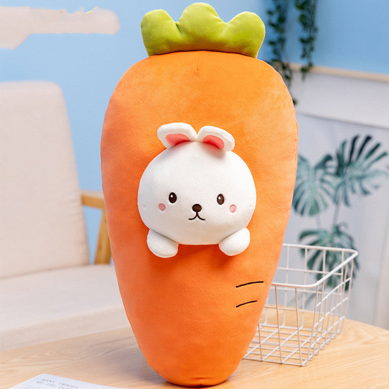 Fruit Pillow Disguised As Animal Cushion