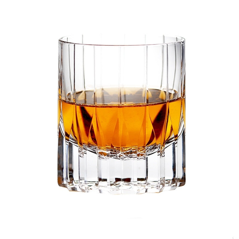 🎁 Carved Lead-free Crystal Glass Whisky Tumbler (100% off)
