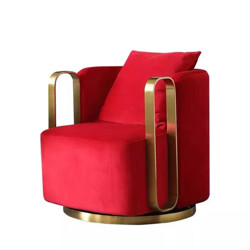 Stainless Steel Luxury Chair With Cushion 27*27*34