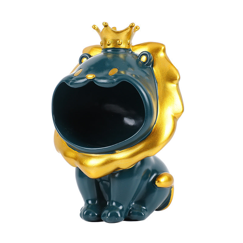 Creative Resin Lion Decorations Modern Home Furnishings