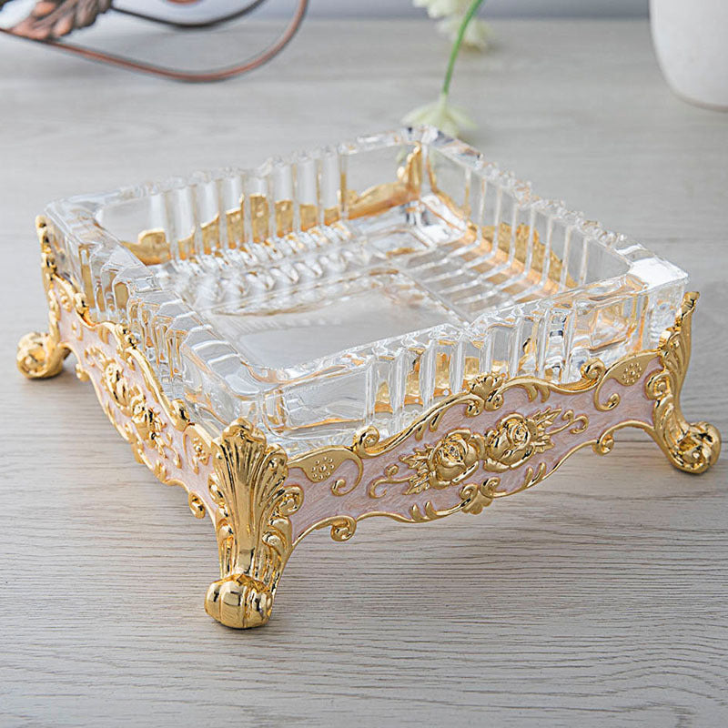 🎁 Retro Affordable Luxury Glass Ashtray (100% off)
