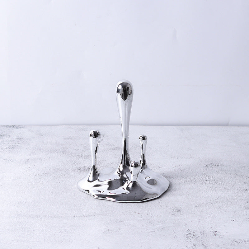 Minimalist Creative Abstract Resin Water Drop Ornaments