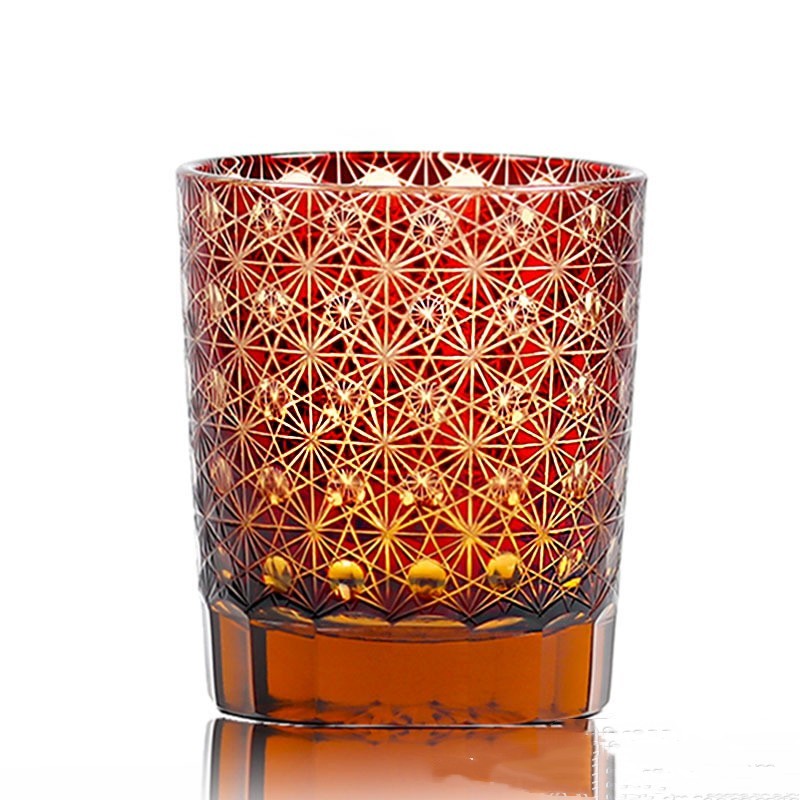 🎁 Carved Lead-free Crystal Glass Whisky Tumbler (100% off)