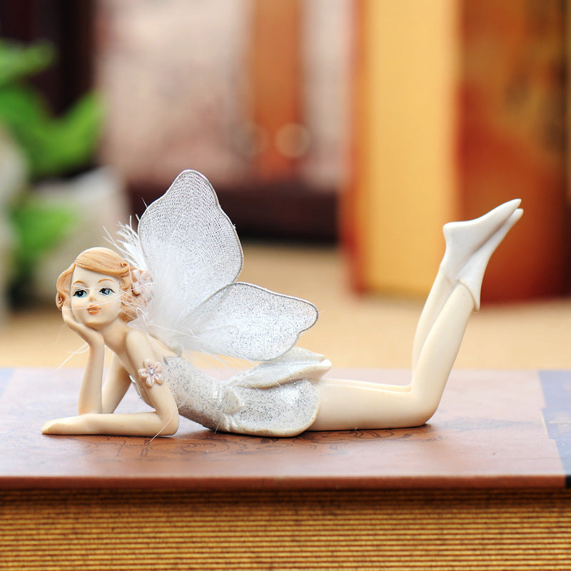 Ornament Living Room Ornament Resin Decoration Little Angel Ornament
