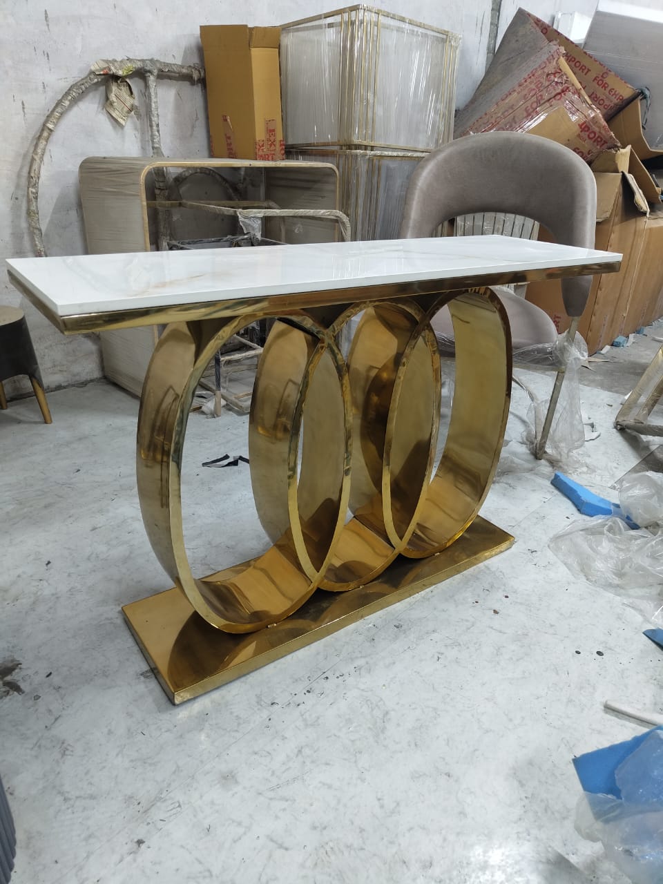 Stainless Steel Console Table 48*14*-30