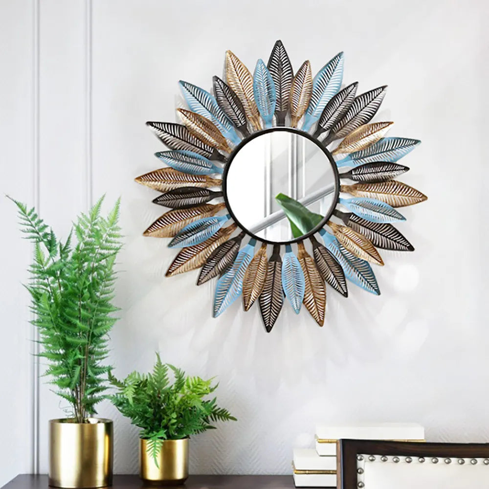 Leaf Mirror Multicolor 30*30