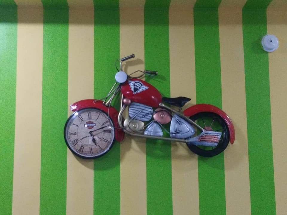 Red Bike Clock 28*18
