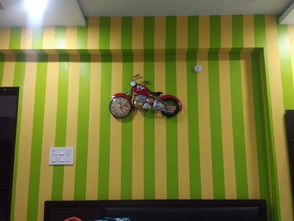 Red Bike Clock 28*18