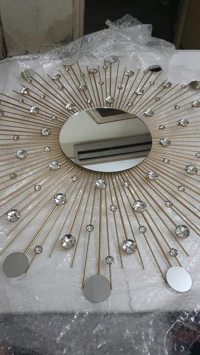 Sunbeam crystal Mirror 30 V Home Decor 