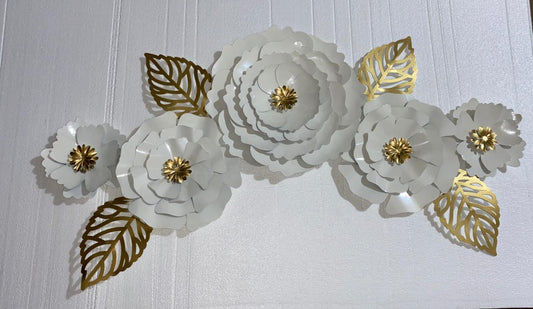 White Flower 48*21 - V Home Decor