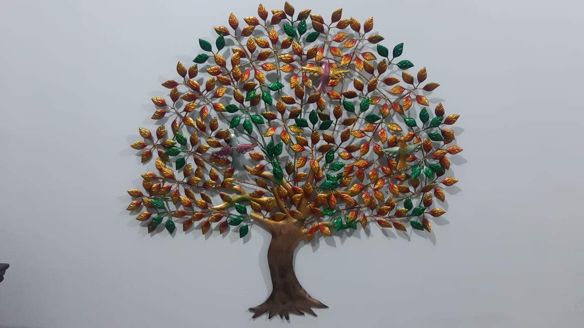 Multicolored Tree 48*48 - V Home Decor