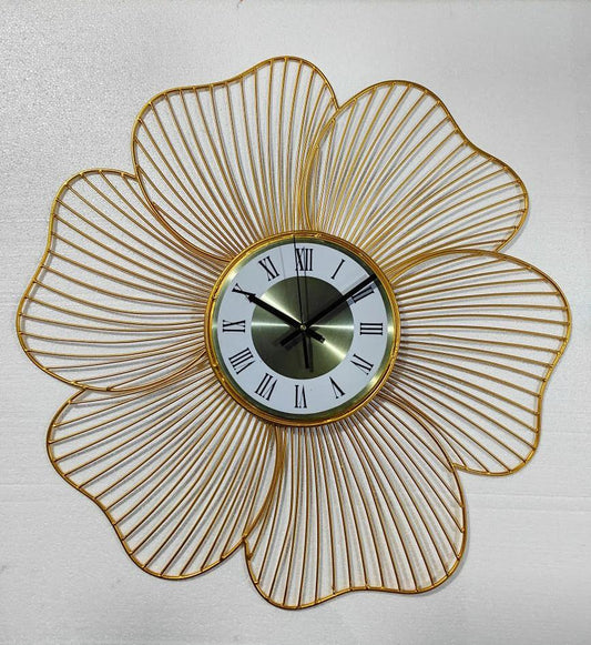 Thick leaf Clock 24*24