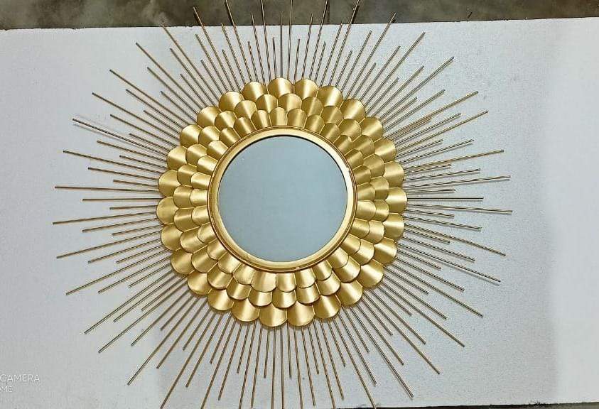 Sun Mirror 30 V Home Decor 