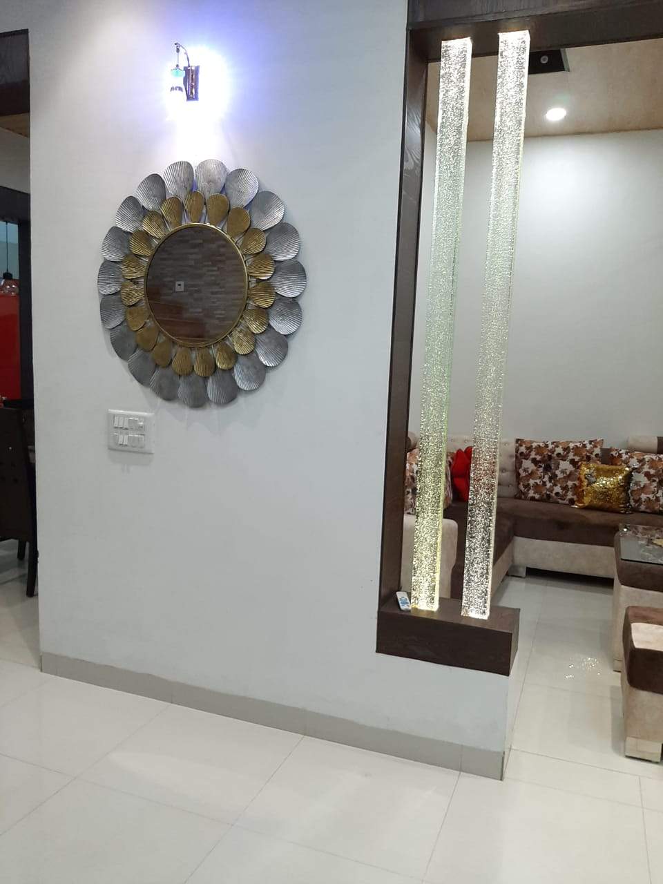 Leaf Mirror Wall Decor 36*36