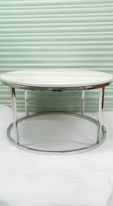 Stainless Steel Coffee Table 17*30