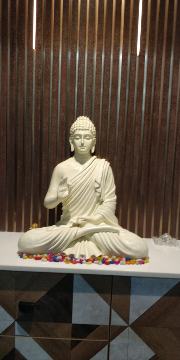 Polyresin Fiber Buddha Statue 12*24