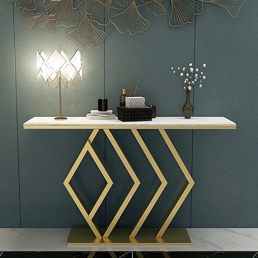 STAINLESS STEEL CONSOLE TABLE 60*15*36