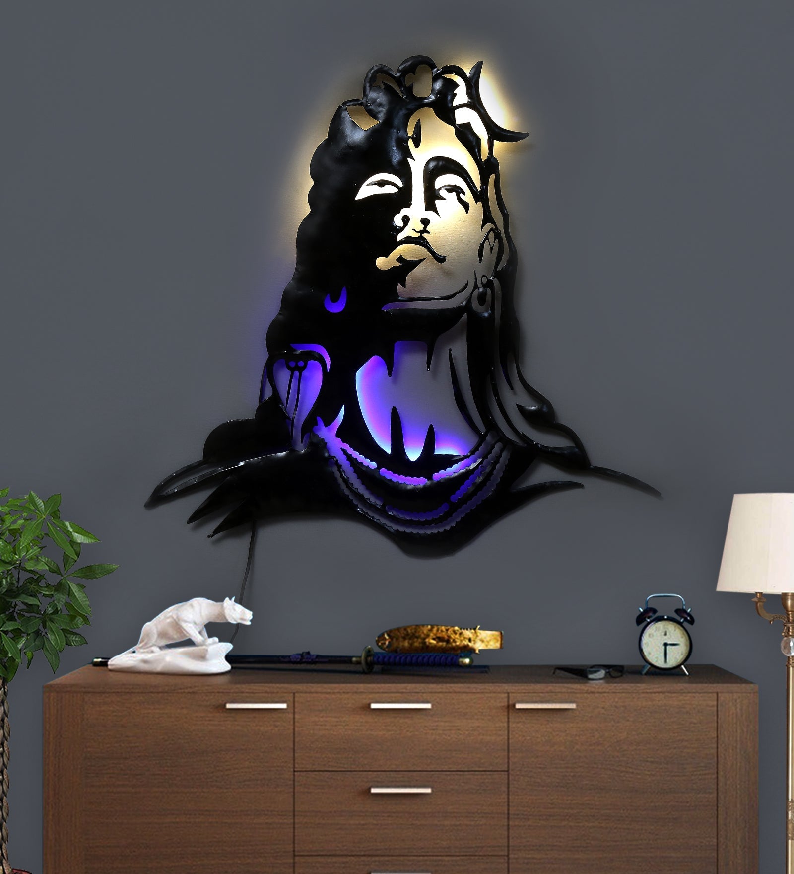 Adiyogi / Shiva Wall Decor 30 30*2