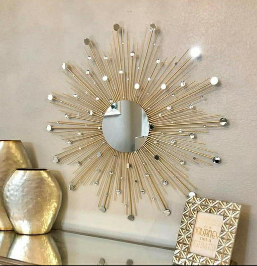 Crystal Sunbeam Mirror 24 - V Home Decor