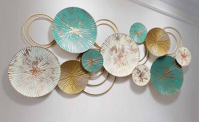 Rings and Circular Plates 44*22 - V Home Decor