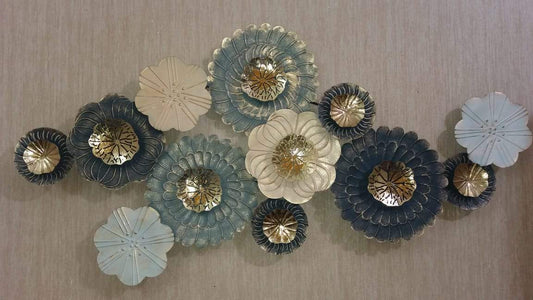 Emboss Flowers 58*26 V Home Decor 