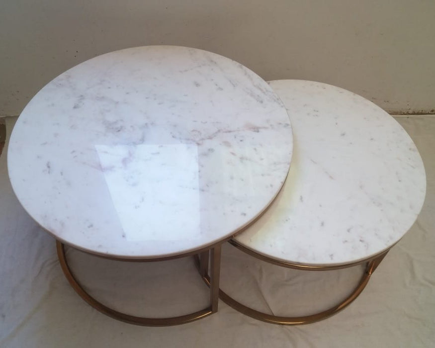 Marble  Center Table Set 30*26 - V Home Decor