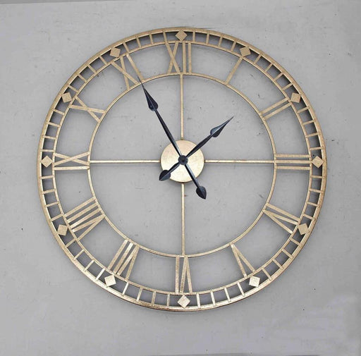 White Roman Clock 30*30 - V Home Decor