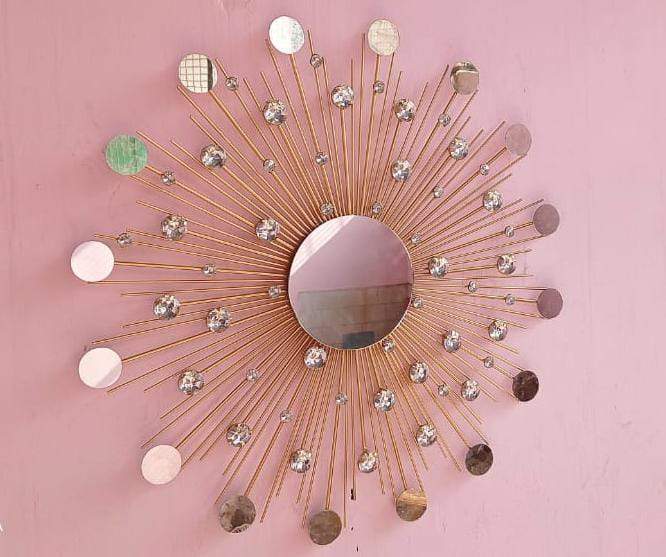 Crystal Sunbeam Mirror 24 - V Home Decor