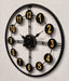 Black Wall Clock 24*24 - V Home Decor