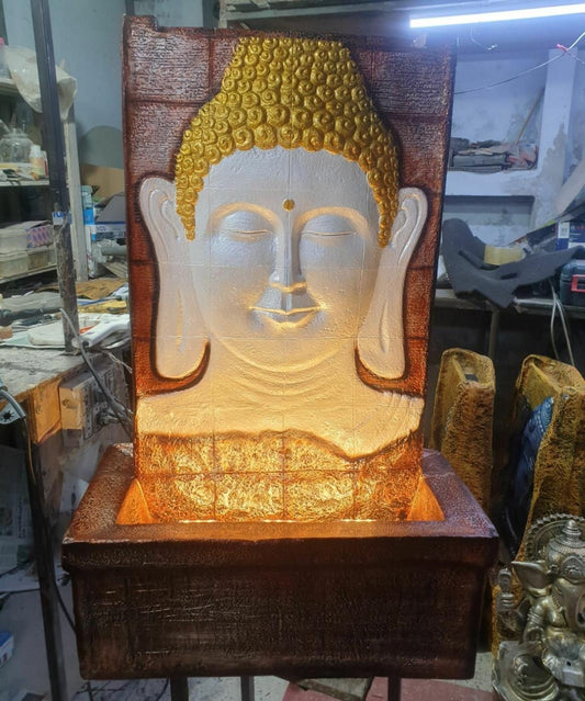 Slate Fountain Buddha 24*36