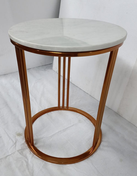 Stainless Steel Marble Table 20*16