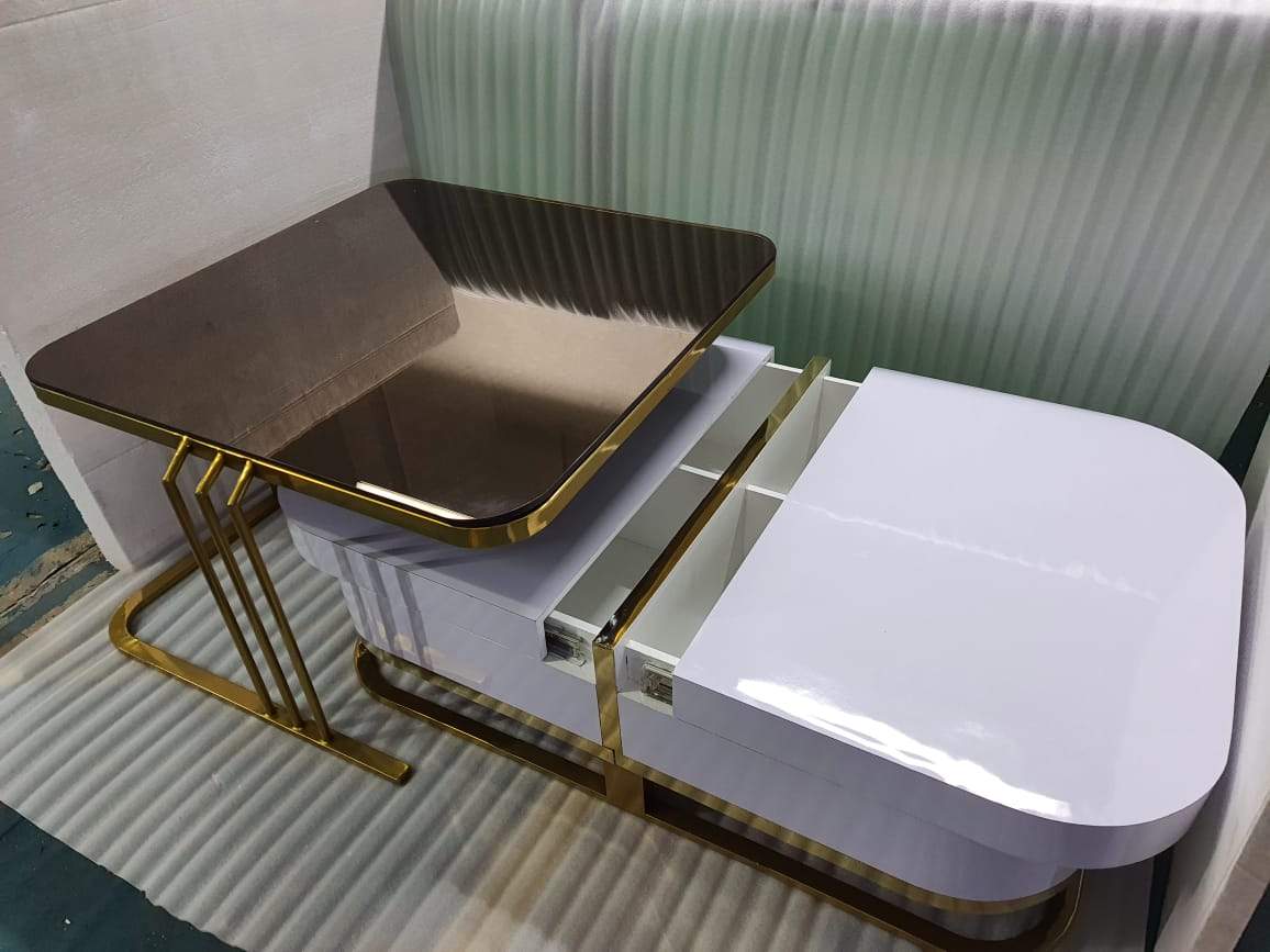 Stainless Steel Table With Storage 40*27*12