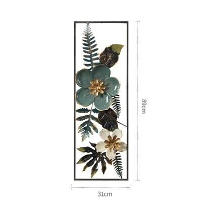 Flowers Leaf Frame Set Wall Decor 12*37