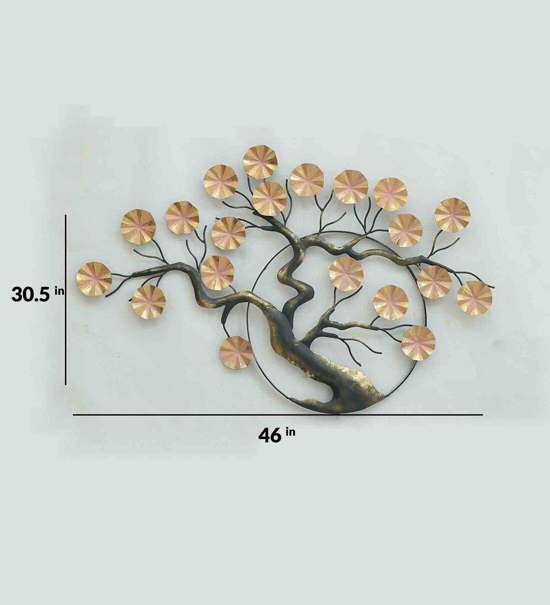 Ring Bowl Tree Wall Decor 30*46